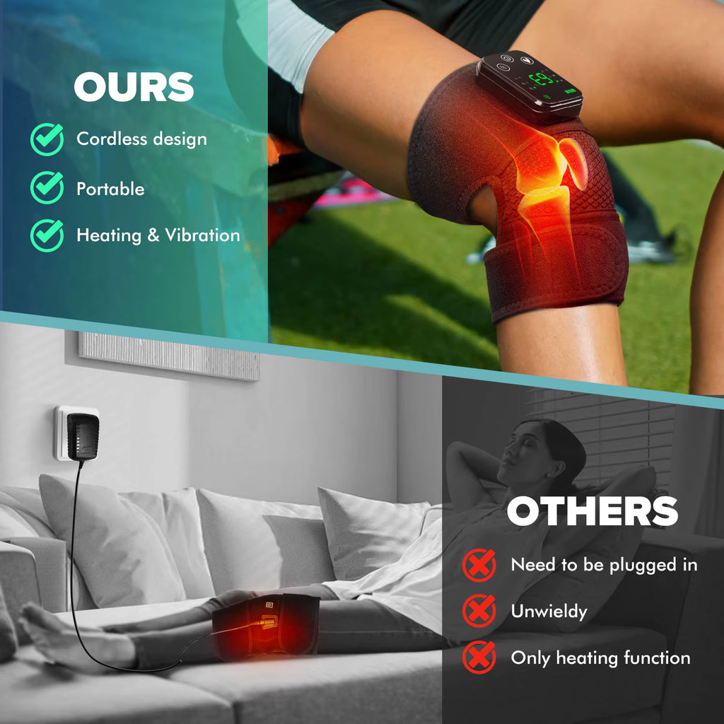 Heated Knee Massager: Recharge Your Performance