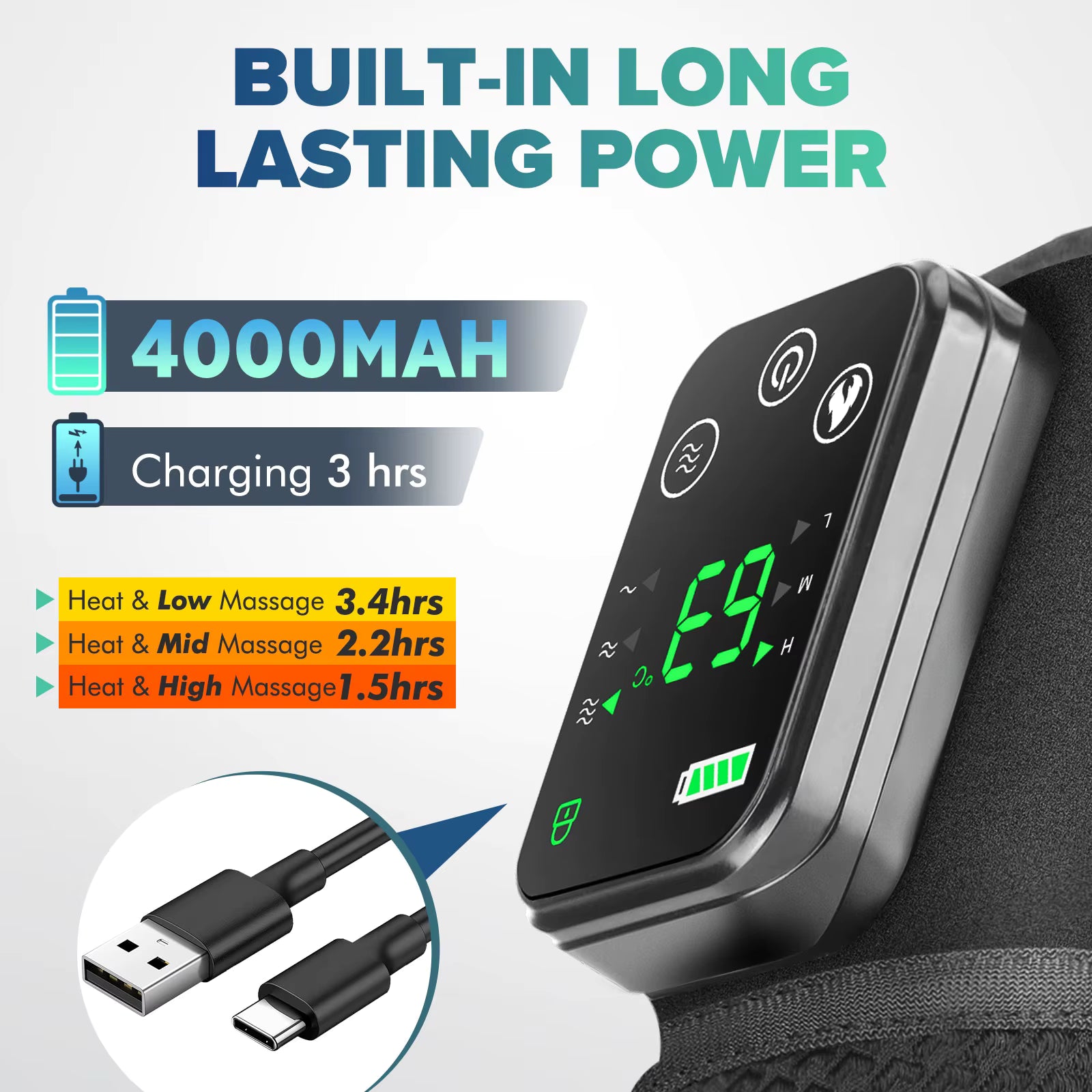 Heated Knee Massager: Recharge Your Performance